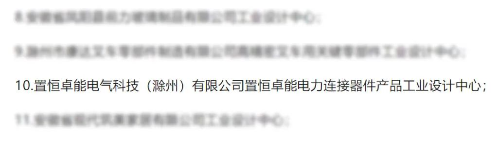 置恒卓能獲新榮譽(yù)—“滁州市級工業(yè)設(shè)計中心”！